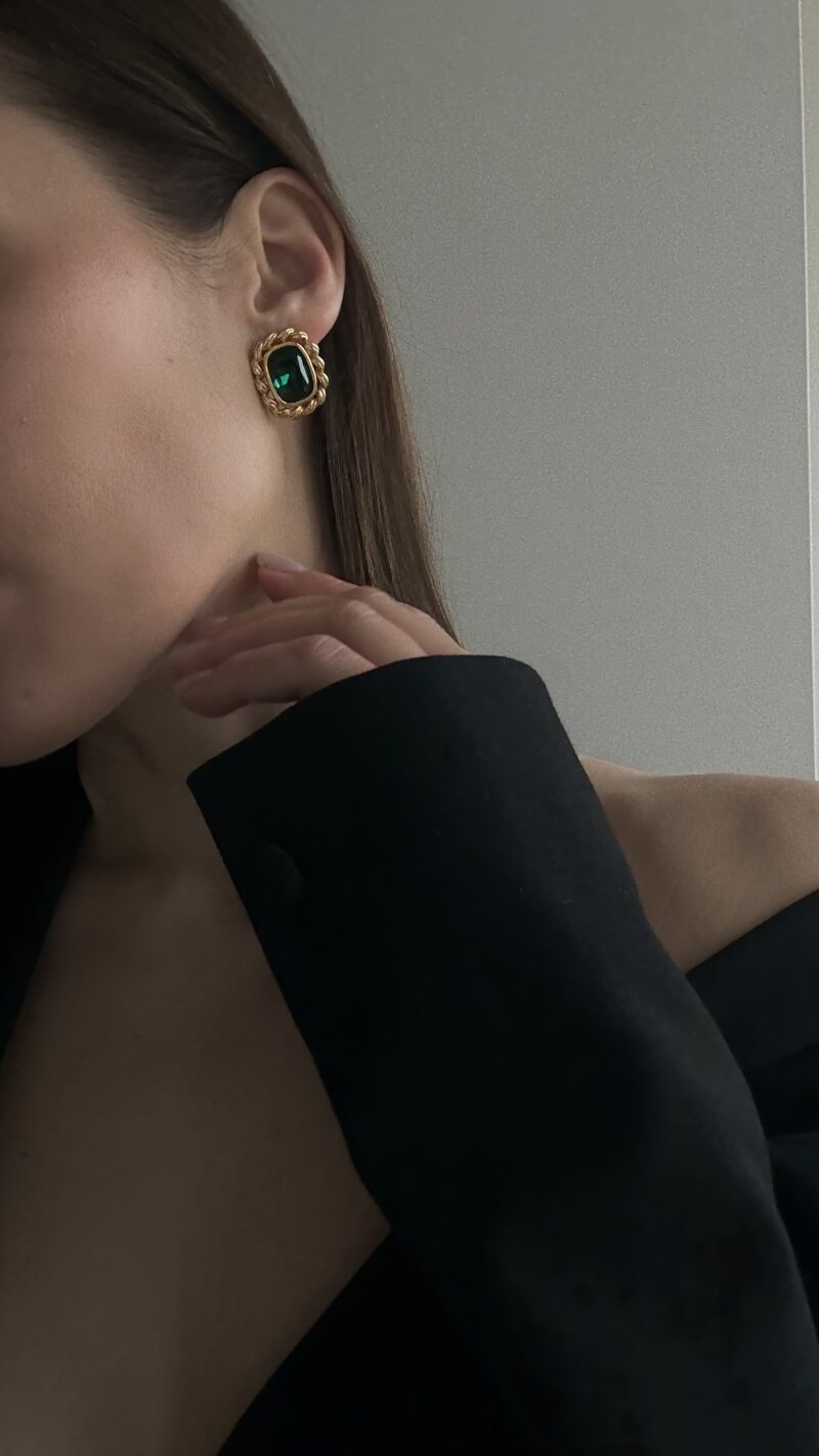 Вінтажні сережки Swarovski - Зображення 5
