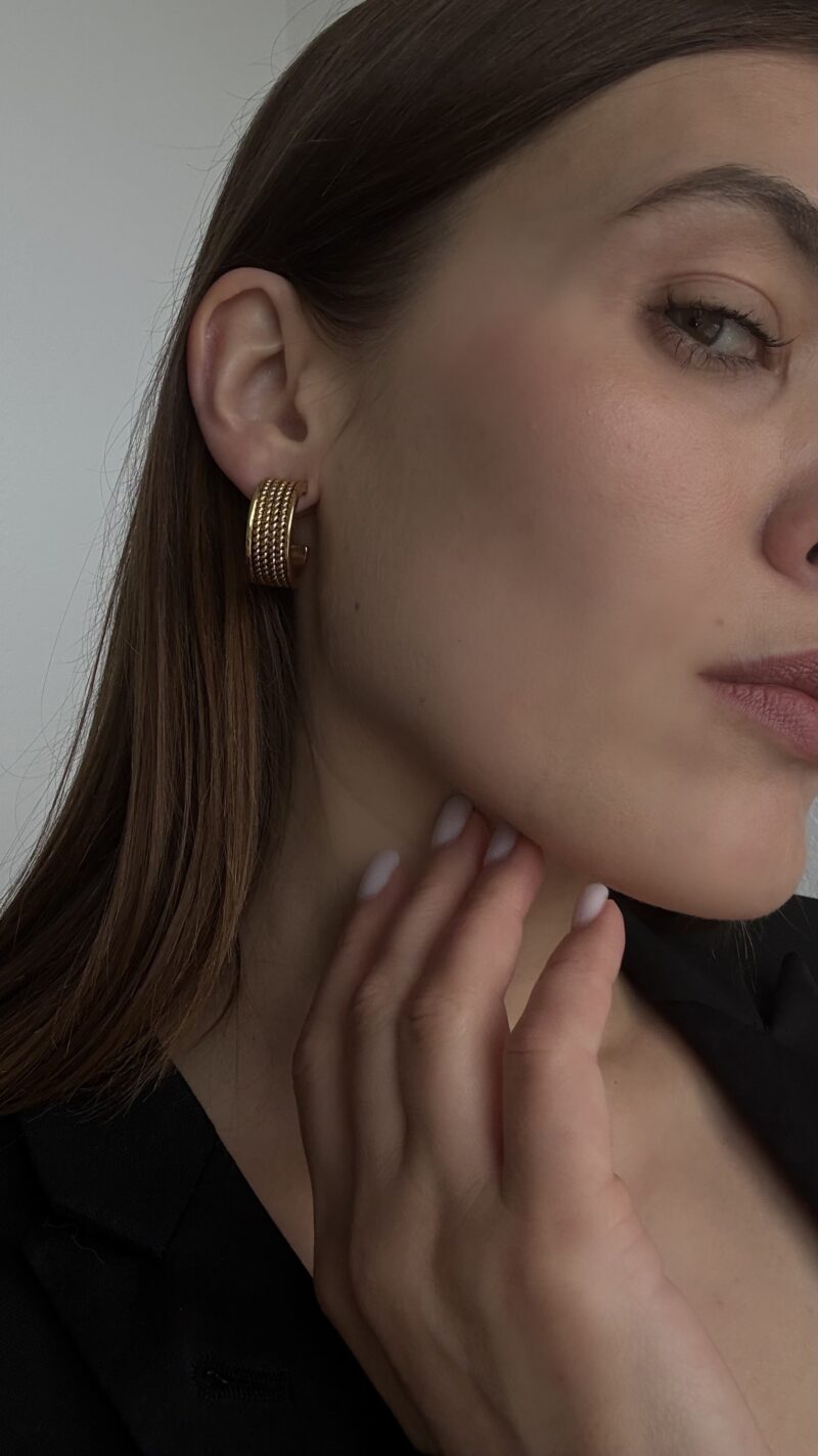 Вінтажні сережки Oscar de la Renta - Зображення 6