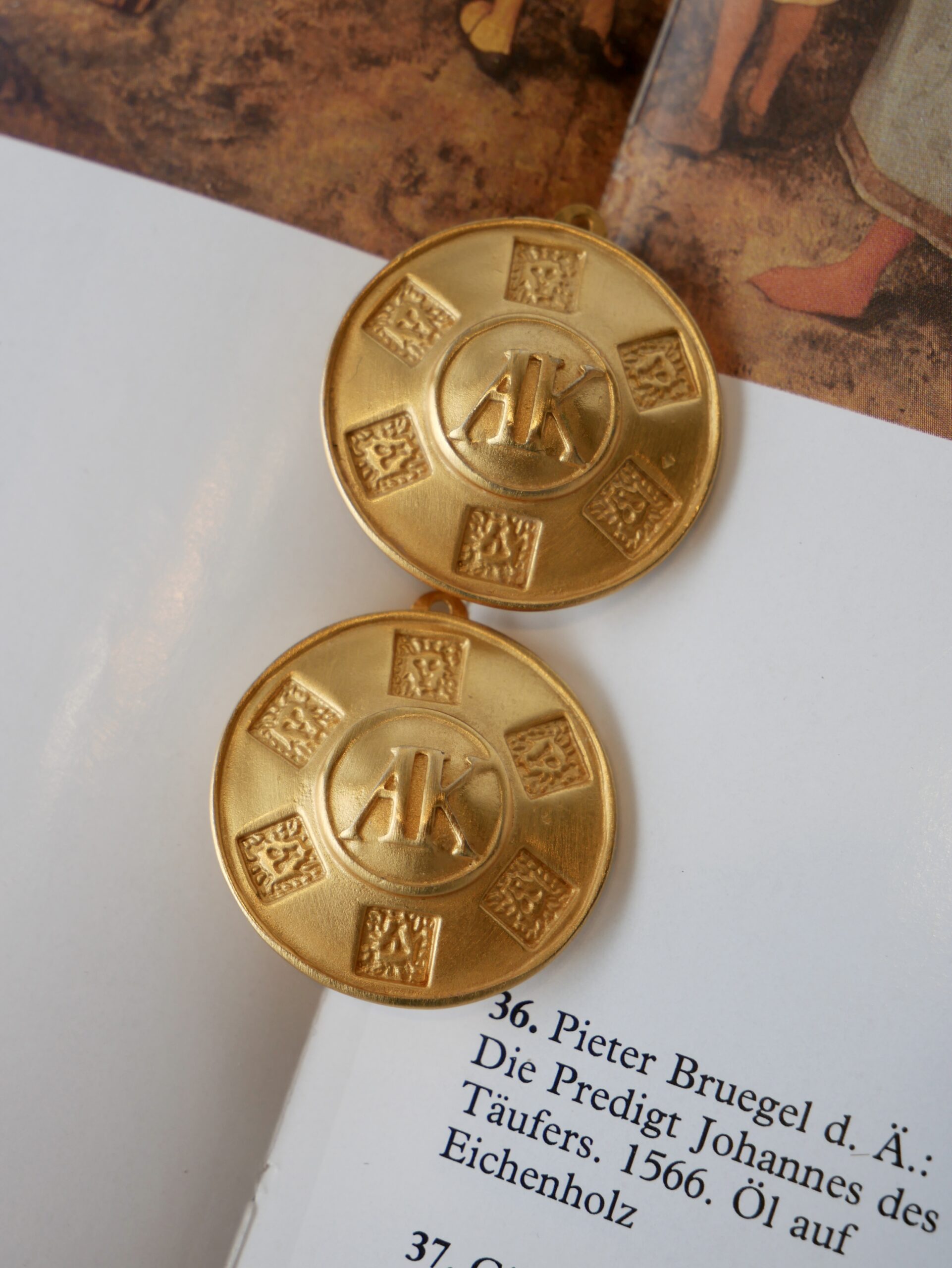 Вінтажні кліпси Anne Klein - Зображення 3